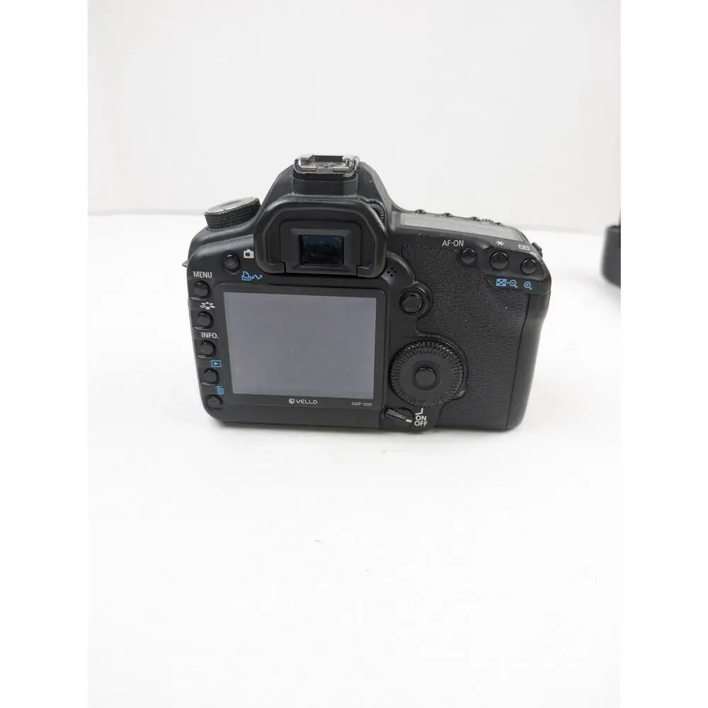 Canon EOS 5D Mark II DSLR BG-E6 Grip 2 Batteries 128GB CF Card Tested